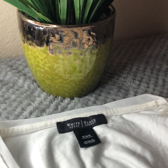 WHBM💫white ruffle top💫xxs  - Picture 6 of 6